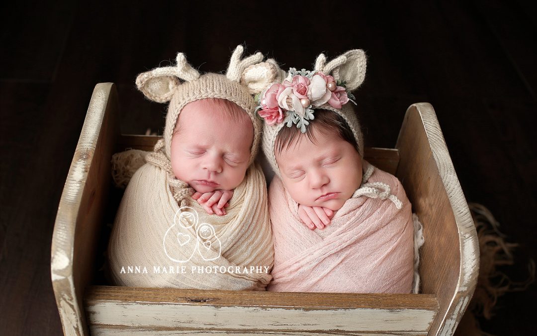 Twin Photographers Kansas City |  Newborn Twins