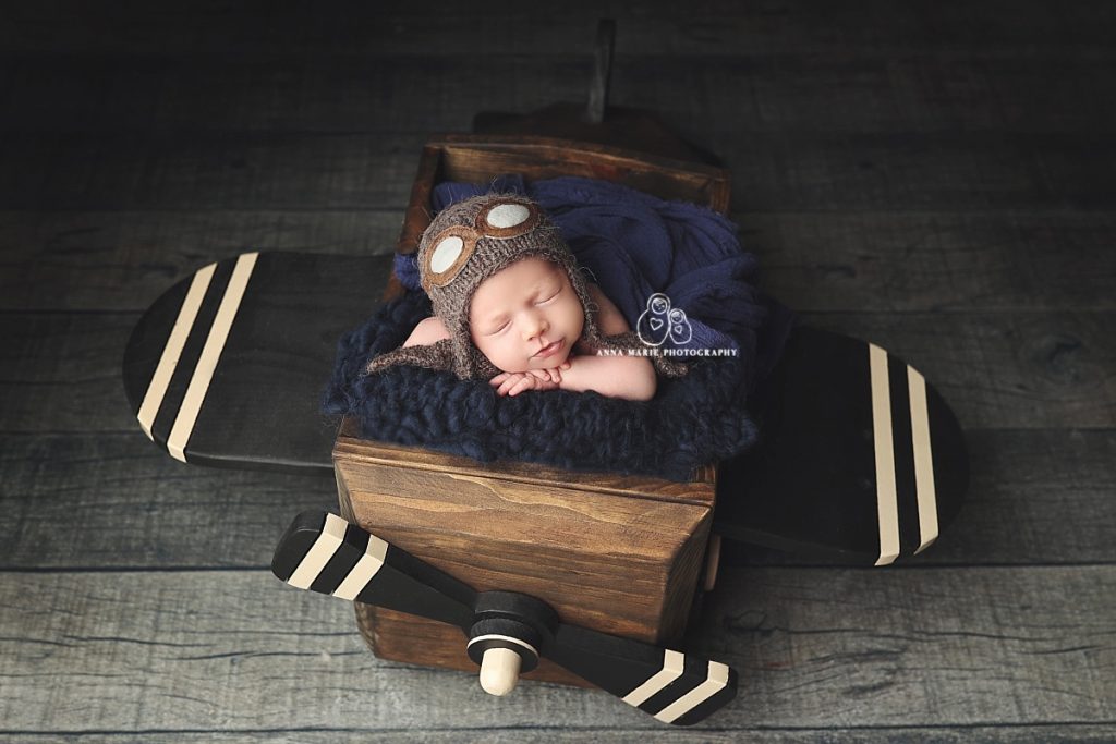 Newborn Photography Blue Sprinings