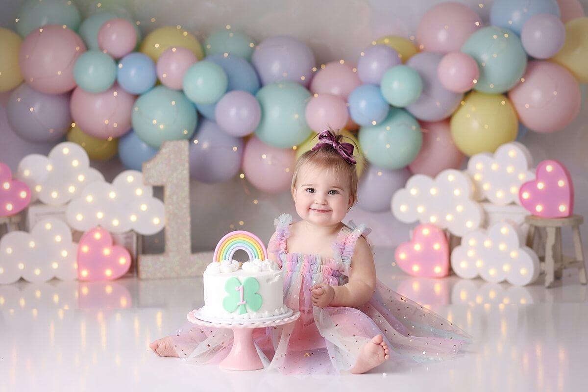 Liberty Baby Cake Smash | Lucky One Smash