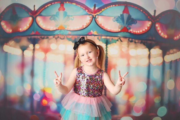 KC Toddler Photographer | 4th Birthday Photoshoot