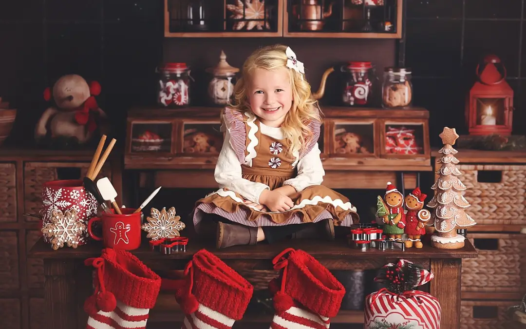 Kansas City Holiday Baking Mini Sessions – Christmas Photos for Children2025